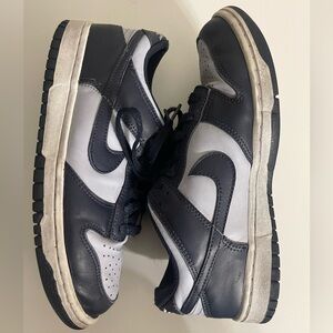 Nike Dunk low trainers Black‎ and Gray Athletic Shoes Size 6Y